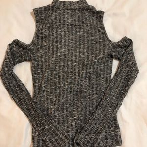 American eagle sweater with cut out shoulders S